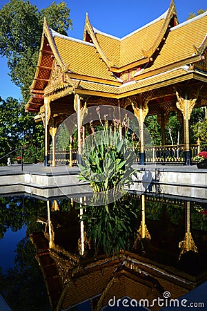 Thai Pavilion Stock Photo