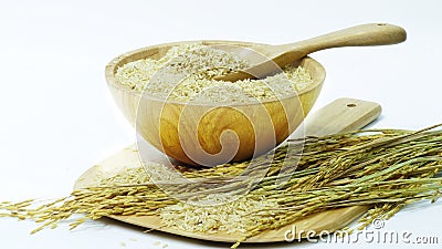 Thai rice varieties Stock Photo