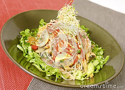 Thai salad Stock Photo