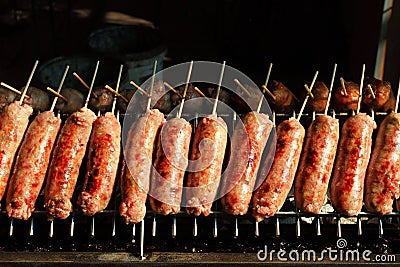 Thai sausage Stock Photo