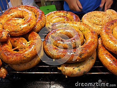 Thai sausage Stock Photo