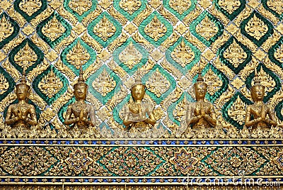 Thai sculpture Stock Photo