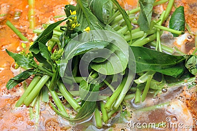 Thai soup Stock Photo