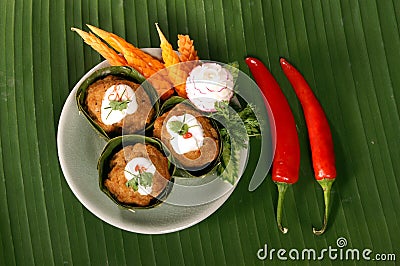 Thai spicy food Stock Photo