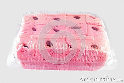 Thai sponge cake Stock Photo