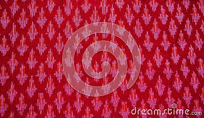 Thai style fabric Stock Photo