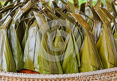 Thai sweet dessert Stock Photo