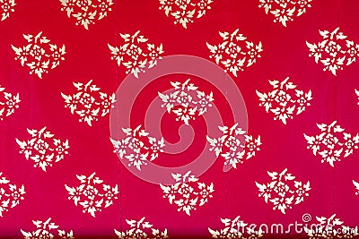 Thai wall art pattern Stock Photo