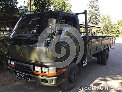 Thailand army truck Editorial Stock Photo