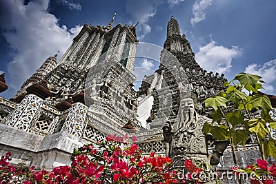 Thailand, Bangkok, Arun Temple Stock Photo
