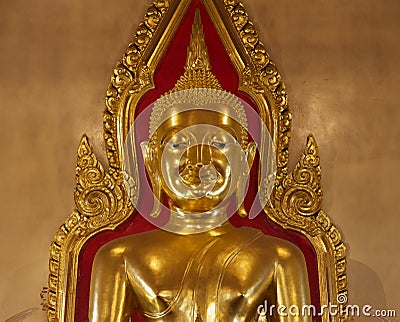 Thailand, Bangkok, Traimit Temple Stock Photo