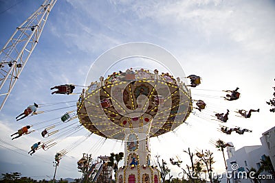 THAILAND CHA-AM PETCHBURI PROVINCE MAY 05, 2013 : Many Happy p Editorial Stock Photo