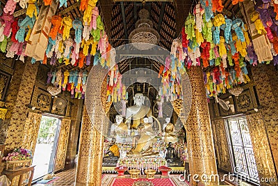 THAILAND CHIANG MAI WAT INTHAKHIN Editorial Stock Photo