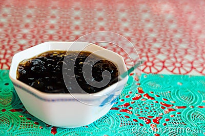 Thailand desserts Cao Guay local foods on the table Stock Photo