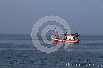 Thailand Fishing boat Editorial Stock Photo