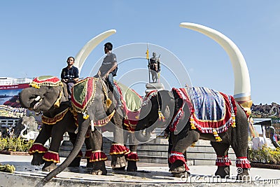 THAILAND ISAN SURIN ELEPHANT FESTIVAL ROUND UP Editorial Stock Photo