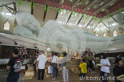 THAILAND ISAN UDON THANI WAT PA PHU KON Editorial Stock Photo