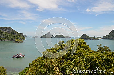 Ang Thong Marine Nationalpark Stock Photo