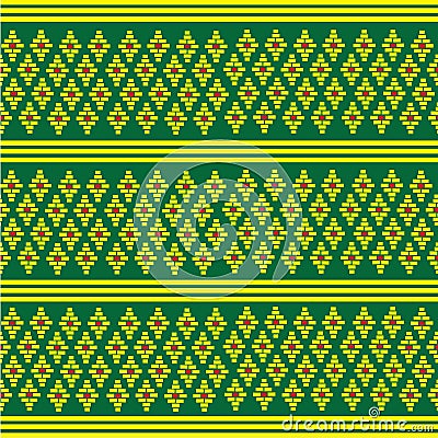 Geometric Ethnic pattern Stock Photo