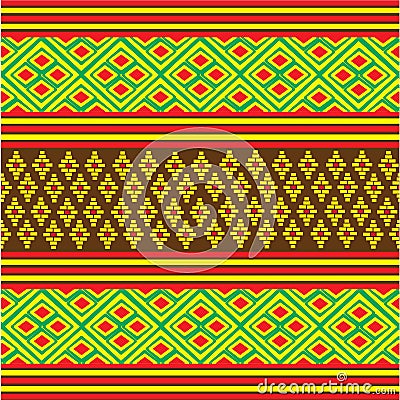 Geometric Ethnic pattern Stock Photo