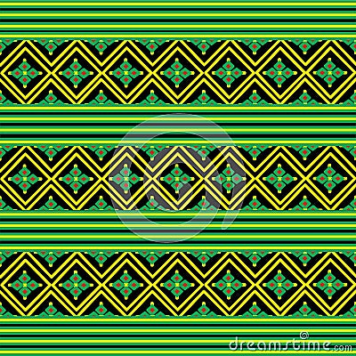 Geometric Ethnic pattern Stock Photo