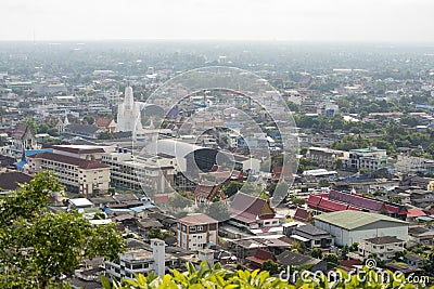 THAILAND PHETBURI CITY VIEW Editorial Stock Photo