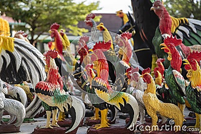 THAILAND PRACHUAP HUA HIN WAT HUAY MONGKOL Editorial Stock Photo