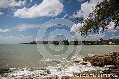 Thailand, Samui sea view Stock Photo