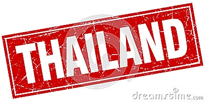 Thailand stamp Vector Illustration