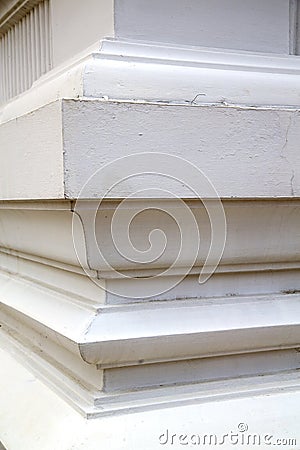 thailand temple abstract in the shadow angle Stock Photo