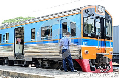 Thailand THN diesel car. Editorial Stock Photo