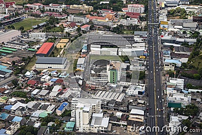 THAILAND UBON RATCHATHANI CITY VIEW Editorial Stock Photo