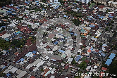 THAILAND UBON RATCHATHANI CITY VIEW Editorial Stock Photo