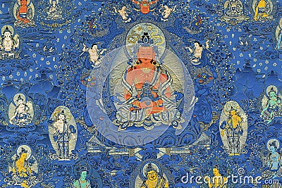 Thangka Stock Photo