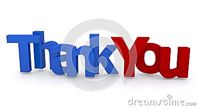 Thank you sign Stock Photo