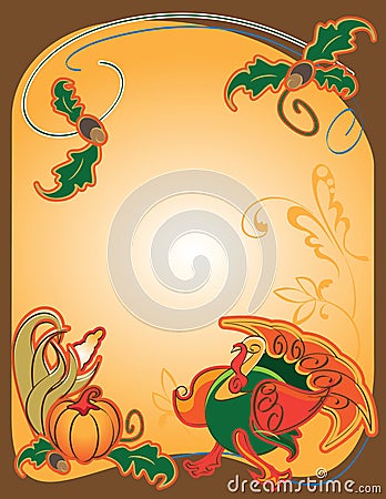 Thanksgiving Vector Illustration