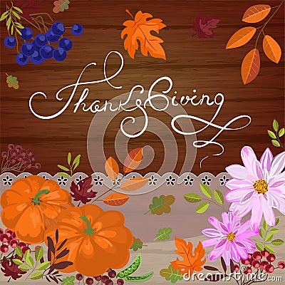 Thanksgiving Day Potluck party, friendsgiving vector illustration set isolated. Banner template Vector Illustration