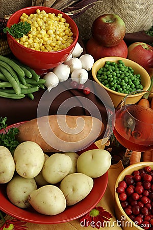 Thanksgiving Feast Stock Photo