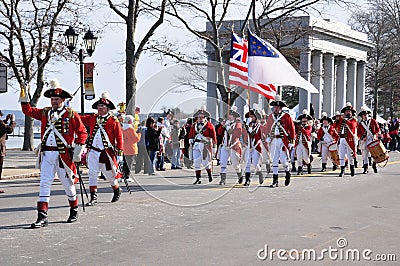 Thanksgiving parade - November 20, 2010 Editorial Stock Photo