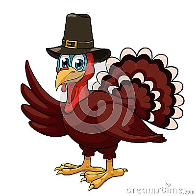 Thanksgiving turkey Vector Illustration