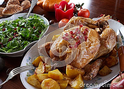 Thanksgiving Turkey Stock Photo