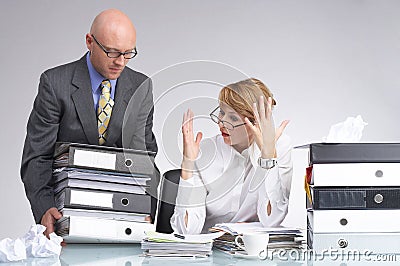 Thas too much !!! Stock Photo