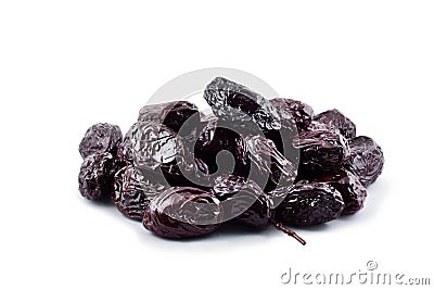 Thassos Throuba olives on white, clipping path Stock Photo