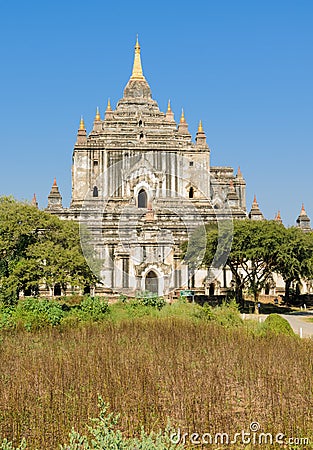 Thatbyinnyu templel, Myanmar Stock Photo