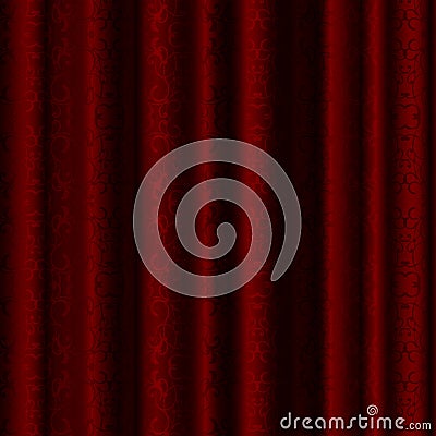 Theater curtain Stock Photo