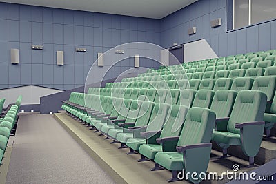 Theater Hall Stock Photo