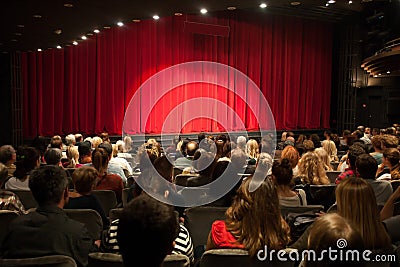 Theater interior Stock Photo