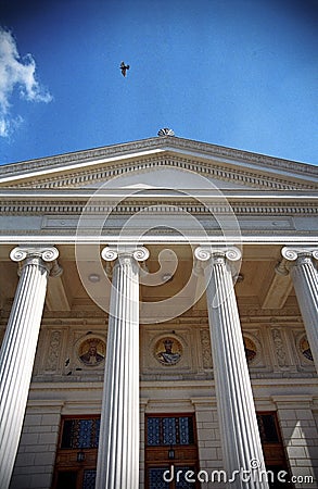 Theater perspective Stock Photo