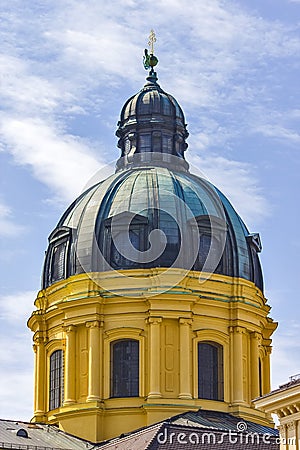 The Theatine Church of St. Cajetan in Munich Stock Photo