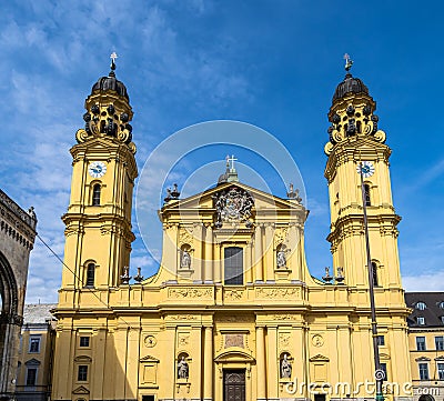 The Theatine Church of St. Cajetan in Munich, Germany Stock Photo